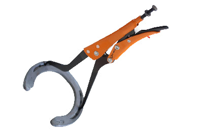 Tenaza Herrador Bocas Curvas Mordaza Grip 828
